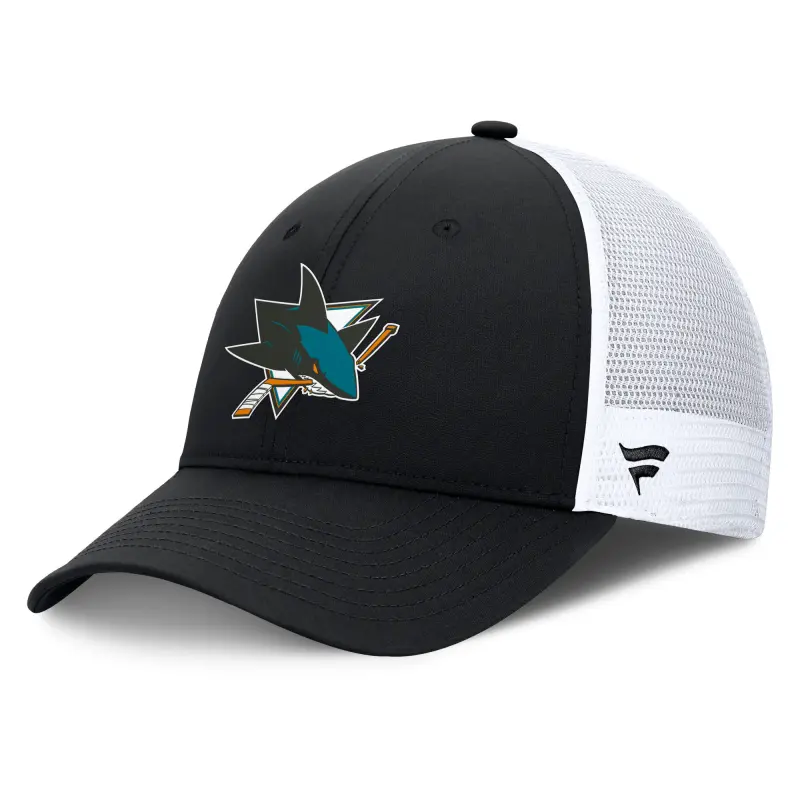 san jose sharks authentic pro rink structured adjustable snapback